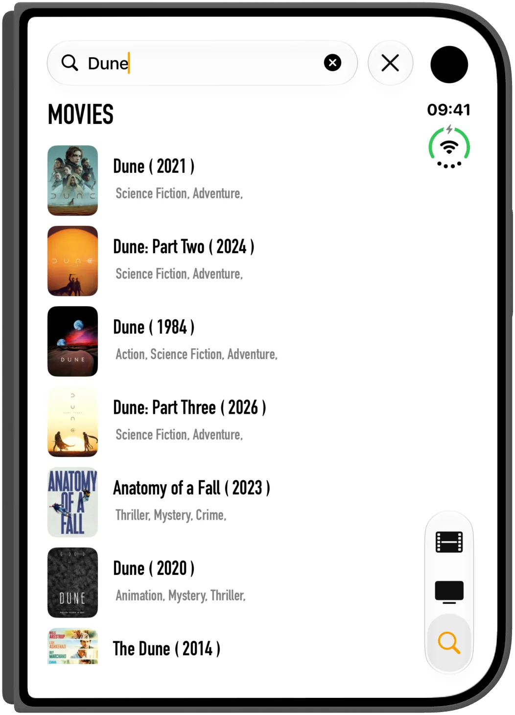 Search results for dune